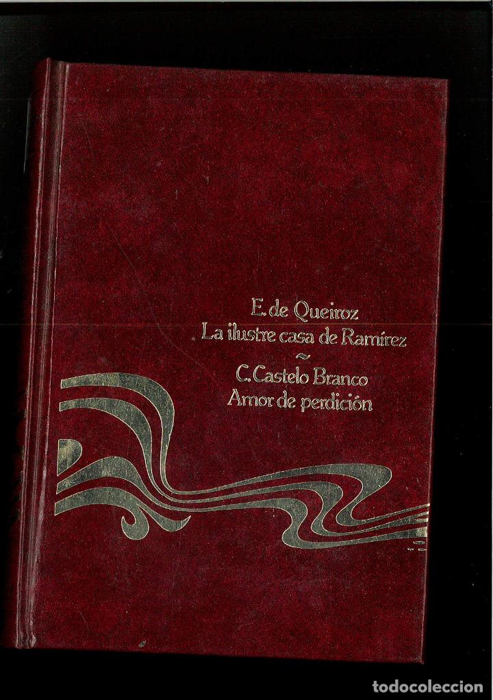 Libros: LA ILUSTRE CASA DE RAM&Iacute;REZ/ AMOR DE PERDICI&Oacute;N - QUEIROZ, E./ CASTELO BRANCO, C. - Foto 1
