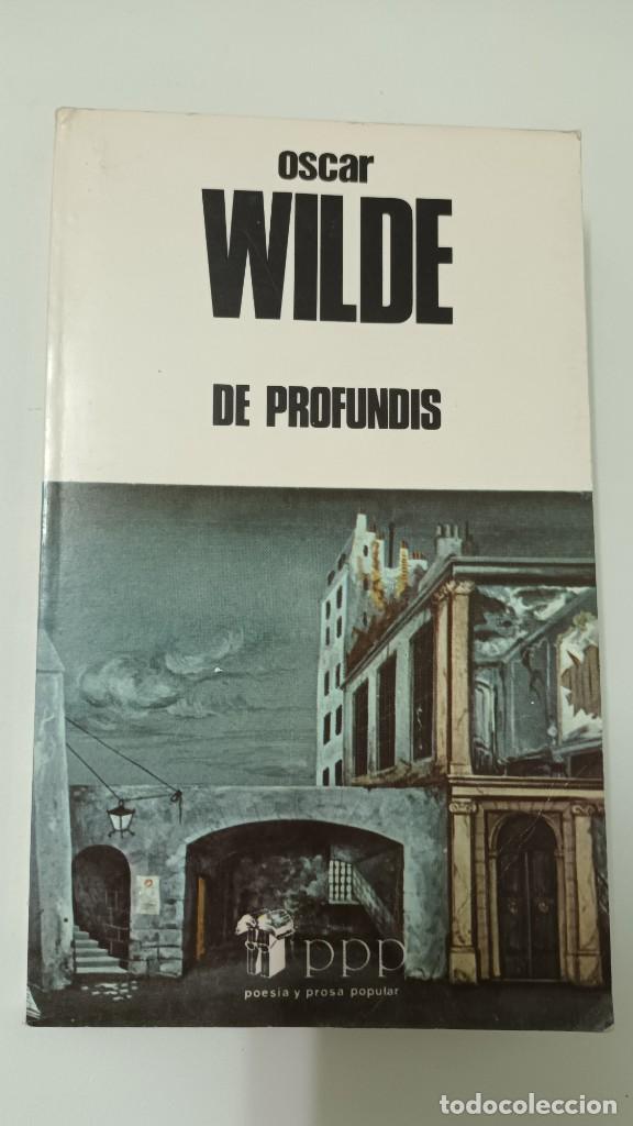 Libros: OSCAR WILDE - DE PROFUNDIS - EDICIONES BUSMA 1982 - Foto 1