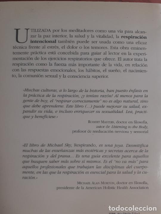 Libros: RESPIRANDO, EXPANDE TU PODER Y ENERGIA � YOGA - MICHAEL SKY - Foto 2