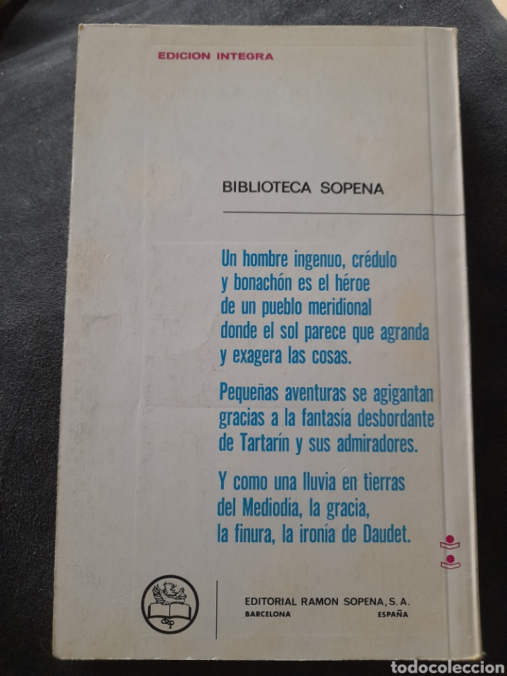 Libros: Tartarin de Tarascon. Alfonso Deudet - Foto 2