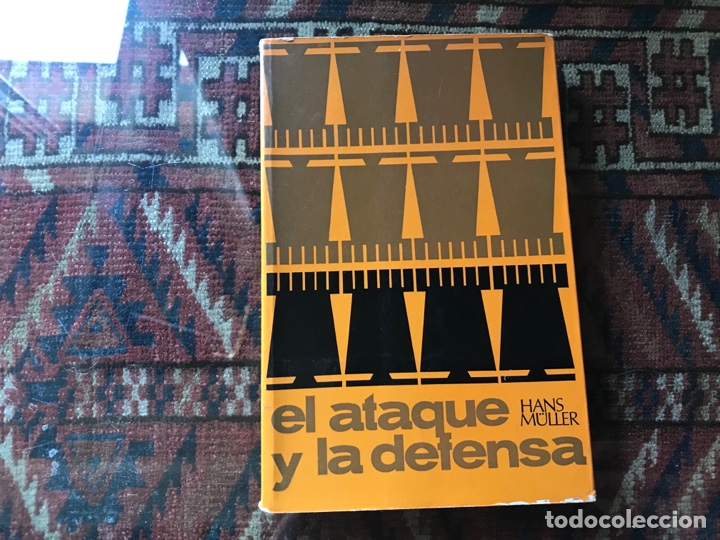 Libros: El ataque y la defensa. Hans M&uuml;ller. Escaques . Muy dif&iacute;cil - Foto 1