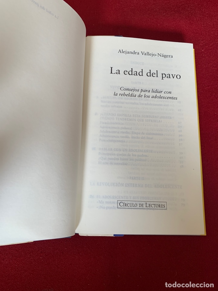 Libros: La edad del pavo. Alejandra Vallejo-N&aacute;gera. - Foto 7