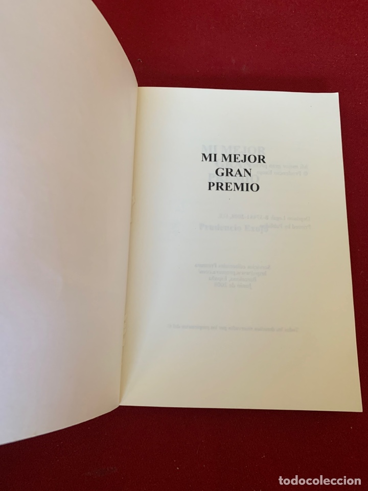 Libros: Mi mejor Gran Premio. Prudencio Exojo. - Foto 3