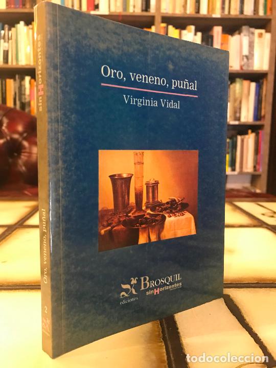 Libros: Oro, veneno, pu&ntilde;al. Virginia Vidal. - Foto 1