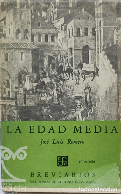 Libros: La Edad Media - Jos&eacute; Luis Romero - Foto 1