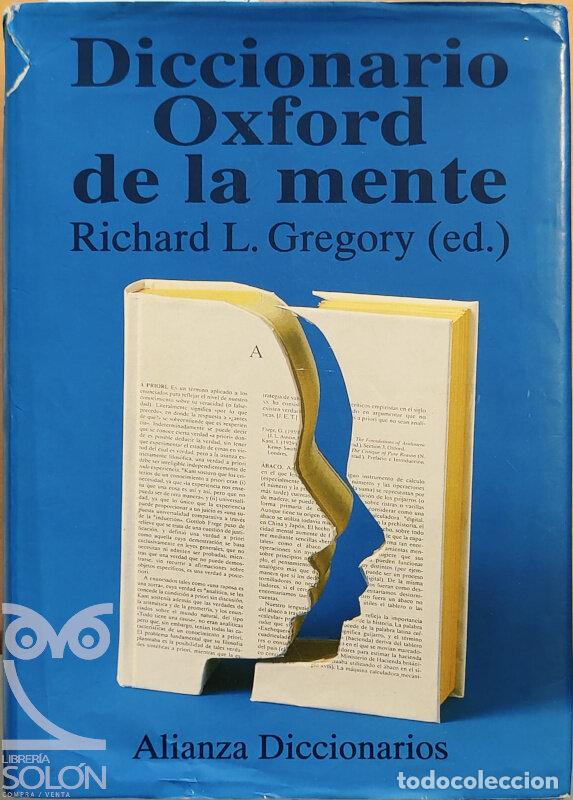 Libros: Diccionario Oxford de la mente - Richard L. Gregory (Editor) - Foto 1