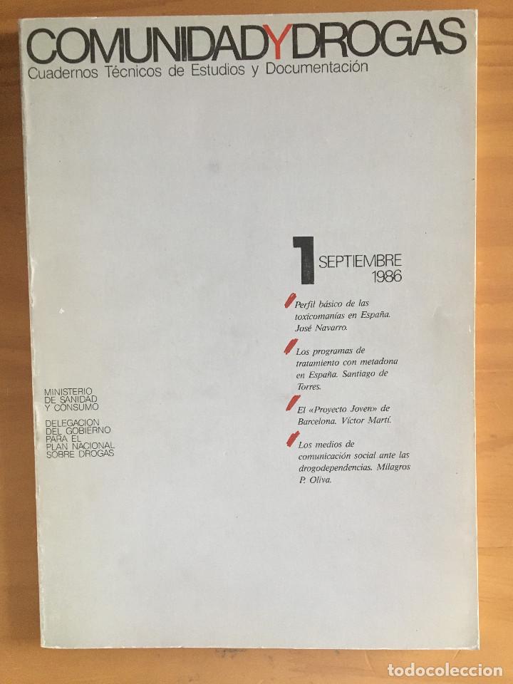 Libros: COMUNIDAD Y DROGAS - 1. SEPTIEMBRE 1986 - Foto 1