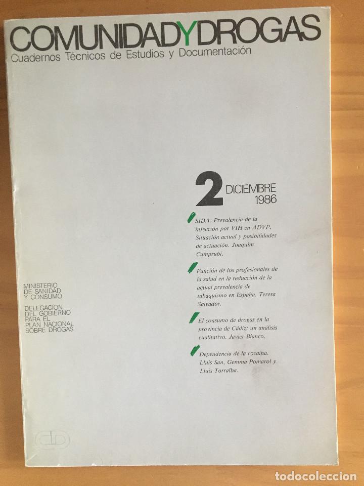 Libros: COMUNIDAD Y DROGAS - 2. DICIEMBRE1986 - Foto 1