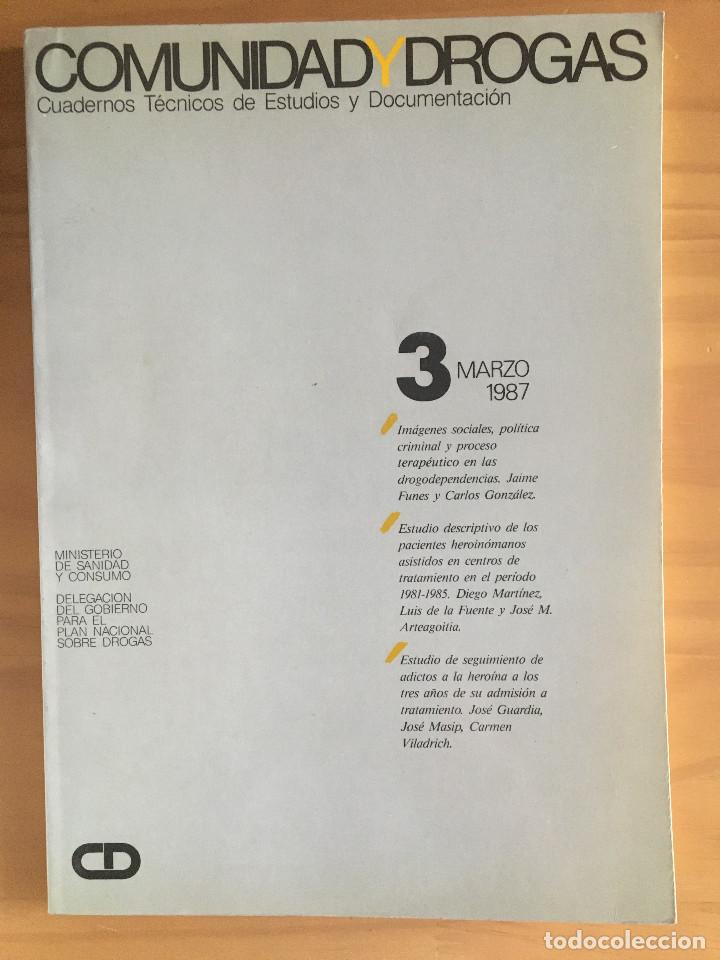 Libros: COMUNIDAD Y DROGAS - 3. MARZO 1987 - Foto 1