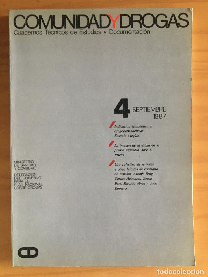 Libros: COMUNIDAD Y DROGAS - 4. SEPTIEMBRE 1987 - Foto 1
