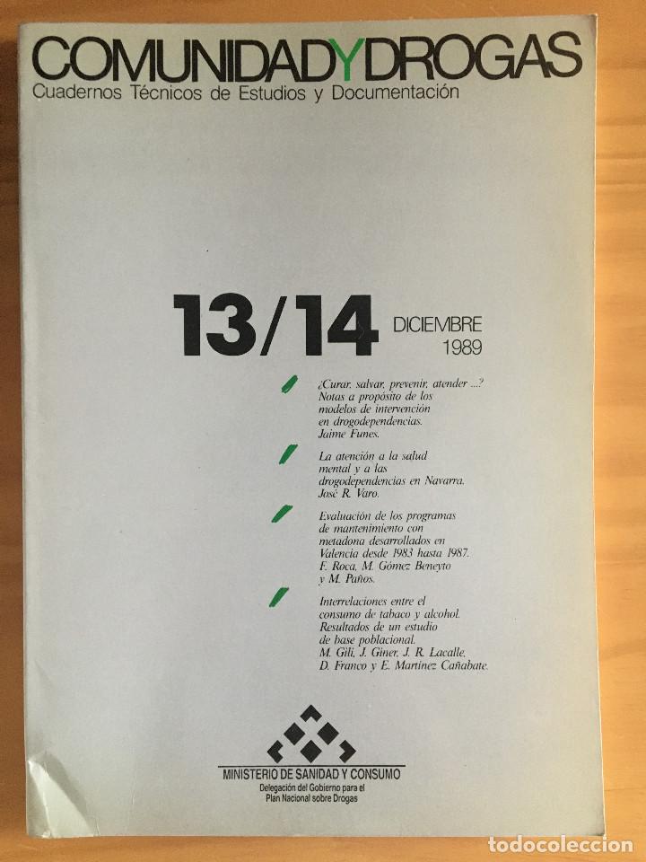 Libros: COMUNIDAD Y DROGAS - 13/14. DICIEMBRE 1989 - Foto 1