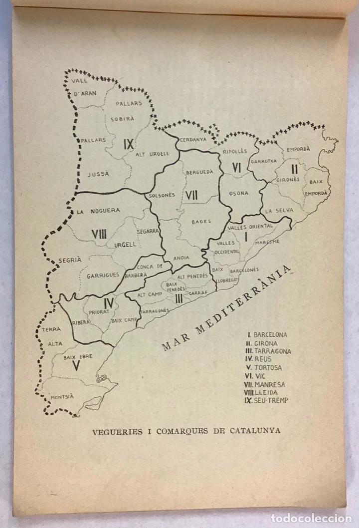Libros: DIVISI&Oacute; TERRITORIAL DE CATALUNYA. Per vegueries, comarques i municipis. - Foto 3