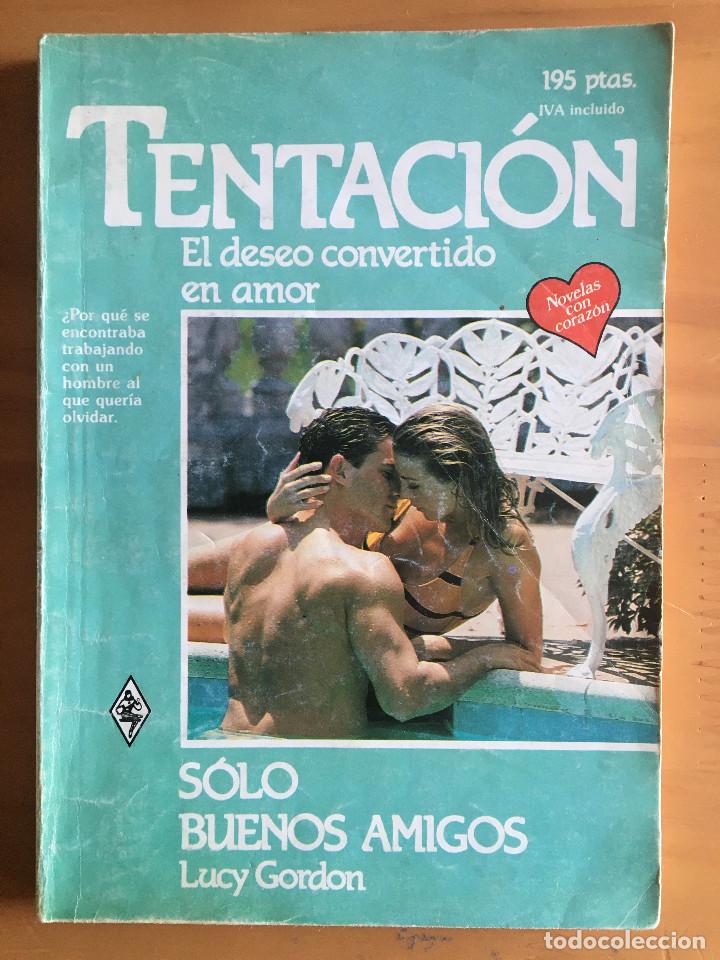 Libros: SOLO BUENOS AMIGOS - LUCY GORDON - TENTACION - Foto 1