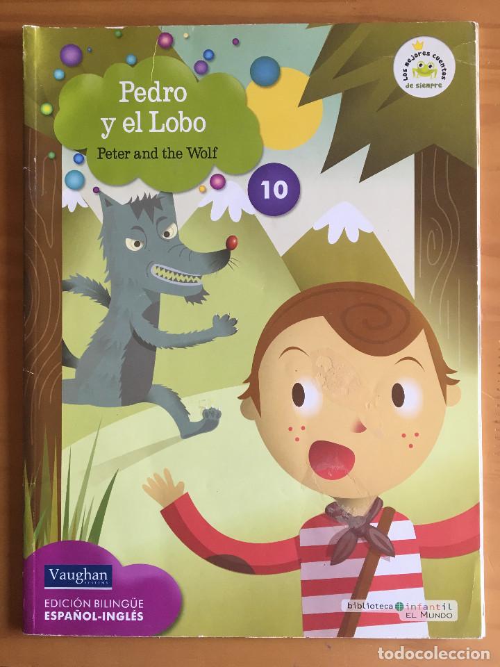 Libros: PEDRO Y EL LOBO - PETER AND THE WOLF - EDICION BILING&Uuml;E ESPA&Ntilde;OL-INGLES - Foto 1