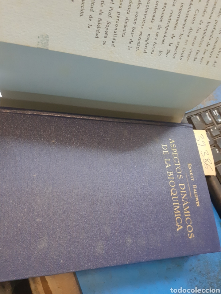 Libros: ASPECTOS DINAMICOS DE LA BIOQUIMICA - BALDWIN,Ernest - Foto 3