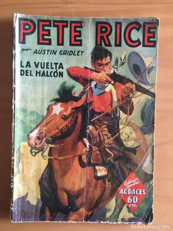 Libros: LA VUELTA DEL HALCON - AUSTIN GRIDLEY - PETE RICE (1941) - Foto 1
