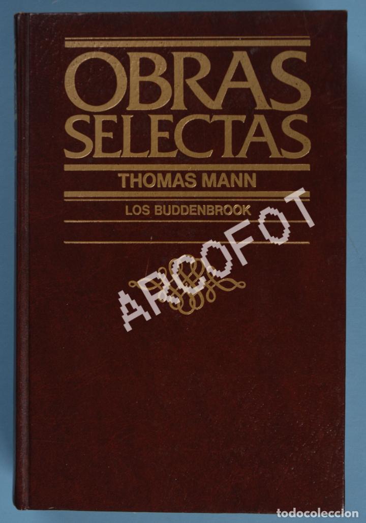Libros: OBRAS SELECTAS - LOS BUDDENBROOK - THOMAS MAN - C&Iacute;RCULO DE LECTORES 1980 - Foto 1
