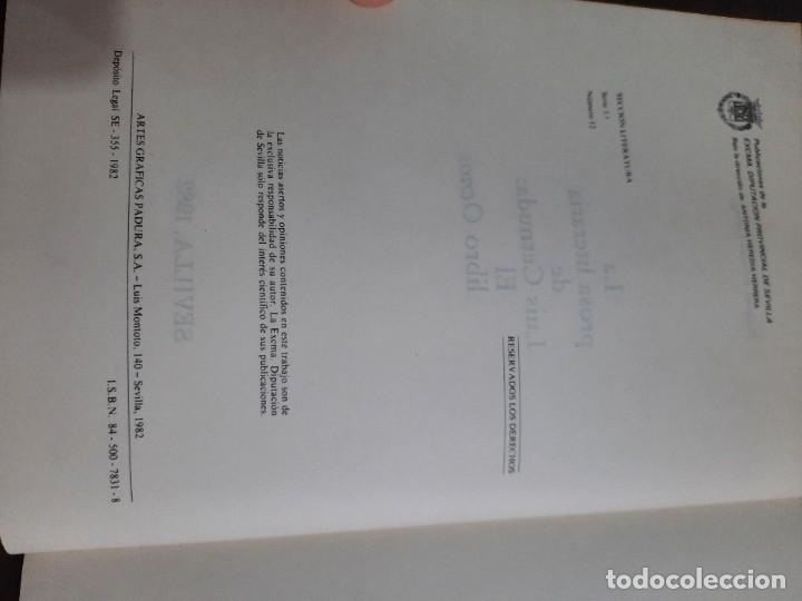 Libros: E2B2 LA PROSA LITERARIA DE LUIS CERNUDA - MANUEL RAMOS ORTEGA - EL LIBRO OCNOS - Foto 4