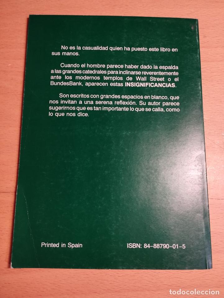 Libros: INSIGNIFICANCIAS (TONI BENN&Aacute;SSAR) - Foto 4