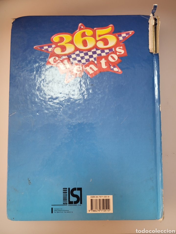 Libros: 365 CUENTOS - SERVILIBRO EDICIONES, 1994 TAPA DURA* - Foto 2