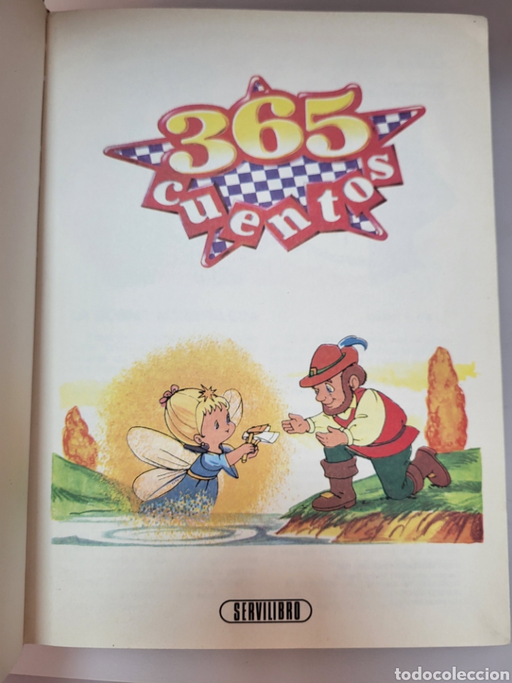 Libros: 365 CUENTOS - SERVILIBRO EDICIONES, 1994 TAPA DURA* - Foto 4