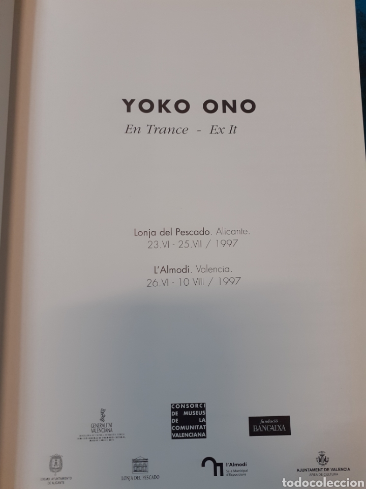 Libros: EN TRANCE. EX IT - ONO,Yoko - Foto 3