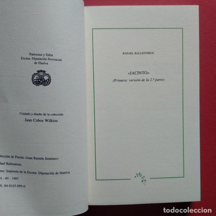 Libros: Jacinto. (Primera versi&oacute;n de la 2&ordf; parte.) - Ballesteros, Rafael. - Foto 2