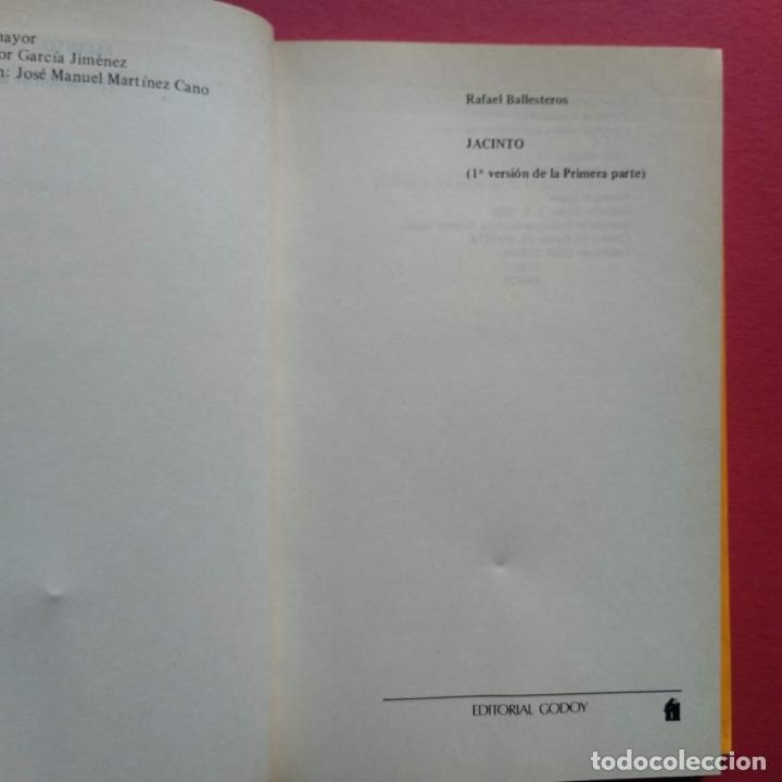 Libros: Jacinto. (Primera versi&oacute;n de la 1&ordf; parte.) Pr&oacute;logo de Alfonso Guerra. (Ejemplar dedicado). - Ballest - Foto 3