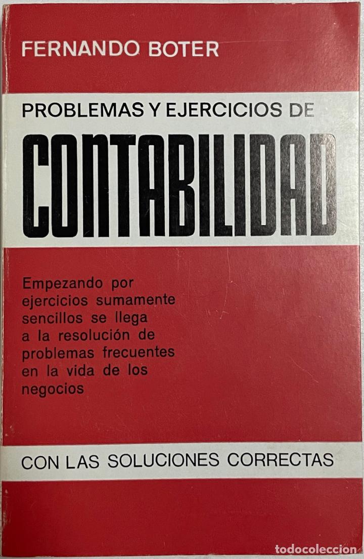 Libros: PROBLEMAS Y EJERCICIOS DE CONTABILIDAD / FERNANDO BOTER Y MAURI - Foto 1