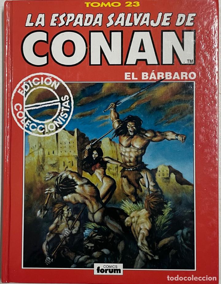 Libros: La espada salvaje de Conan, tomo rojo n&ordm; 23 - Foto 1