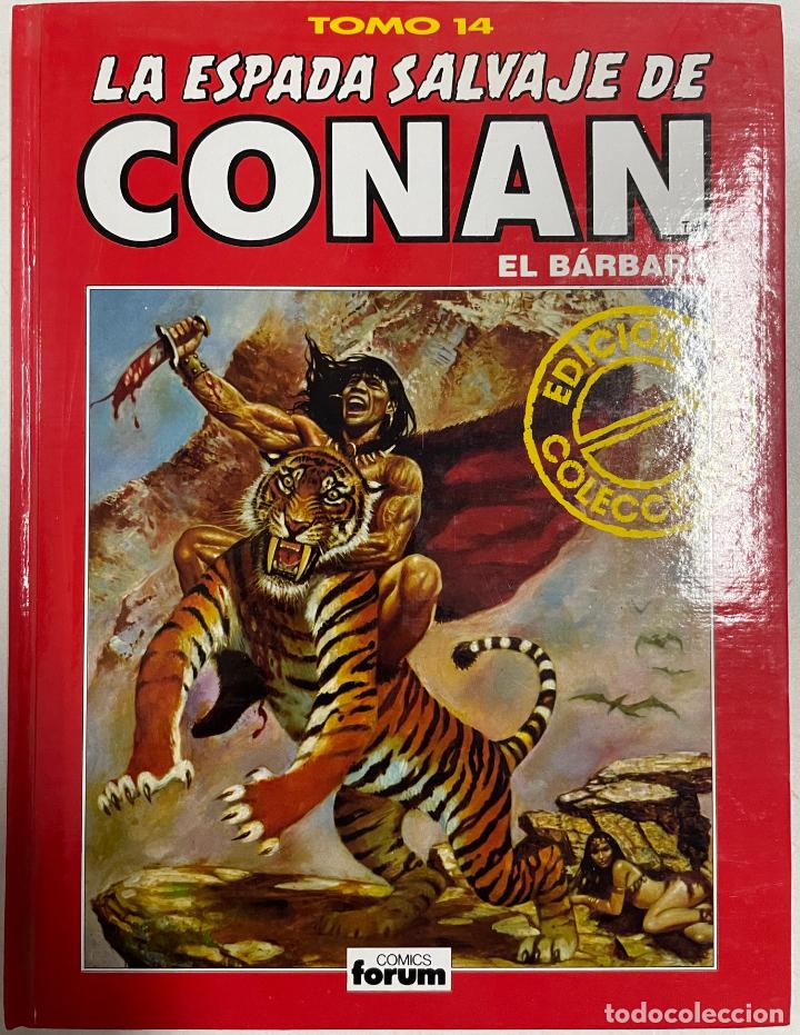 Libros: La espada salvaje de Conan, tomo rojo n&ordm; 14 - Foto 1