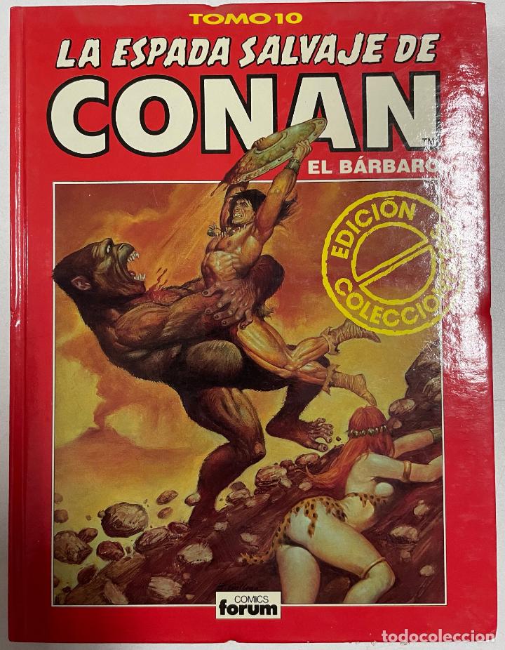 Libros: La espada salvaje de Conan, tomo rojo n&ordm; 10 - Foto 1