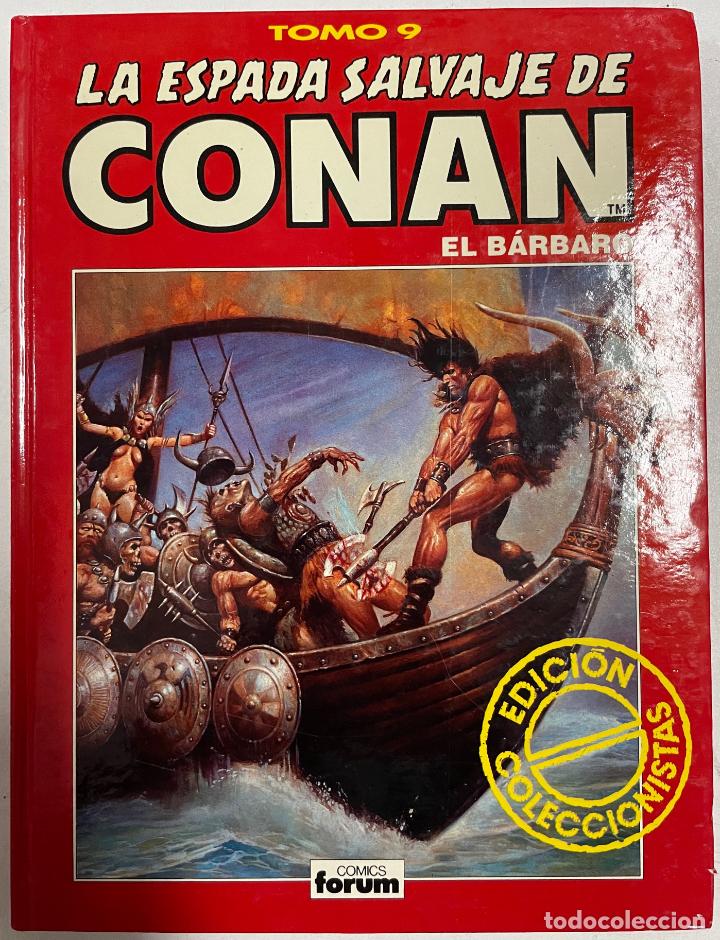 Libros: La espada salvaje de Conan, tomo rojo n&ordm; 9 - Foto 1