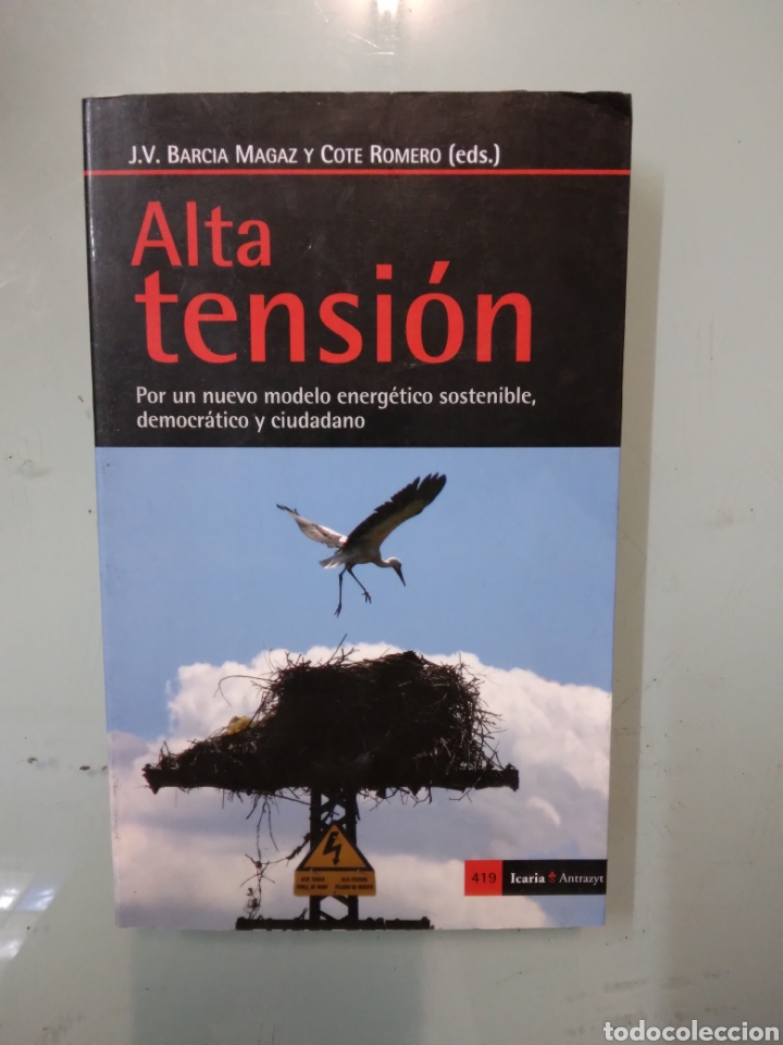 Libros: Barcia Magaz, Alta tension,Icaria - Foto 1