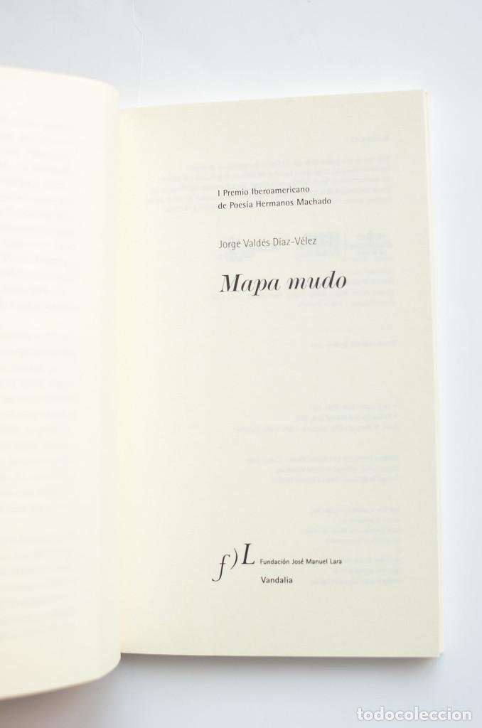 Libros: Mapa mudo - VALD&Eacute;S D&Iacute;AZ - V&Eacute;LEZ, Jorge - Foto 2