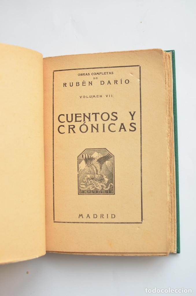 Libros: Cuentos y cr&oacute;nicas - DAR&Iacute;O, Rub&eacute;n - Foto 5