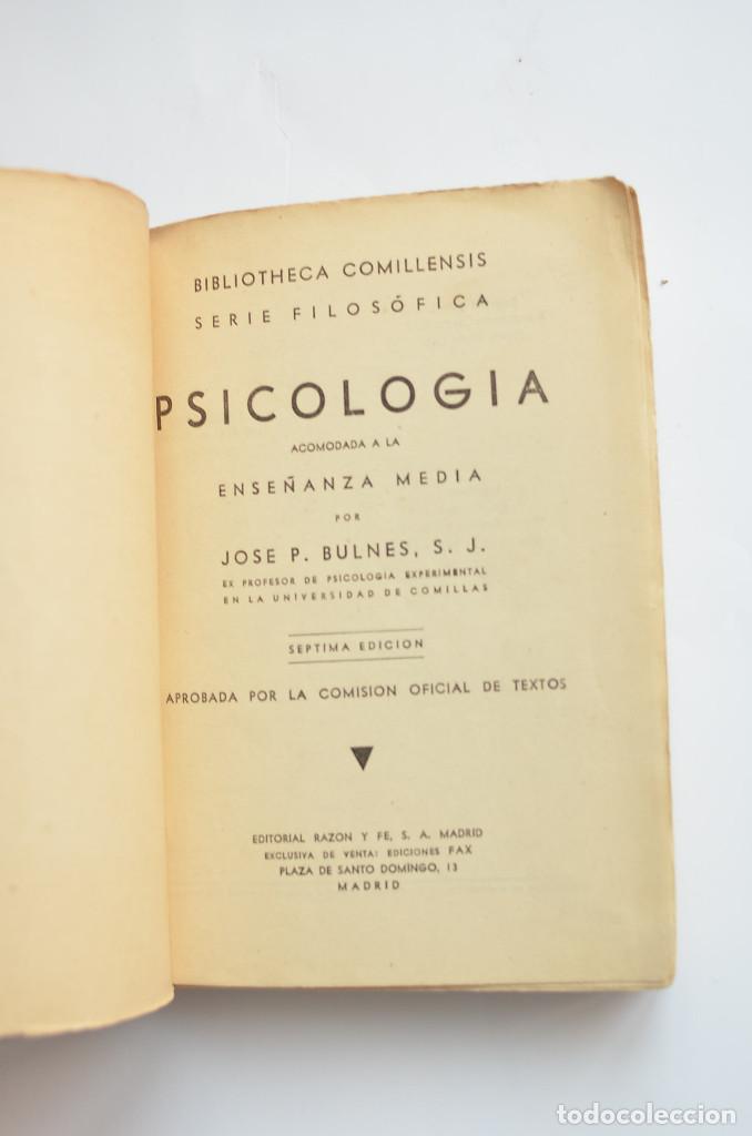 Libros: Psicolog&iacute;a - BULNES, Jose P. - Foto 2