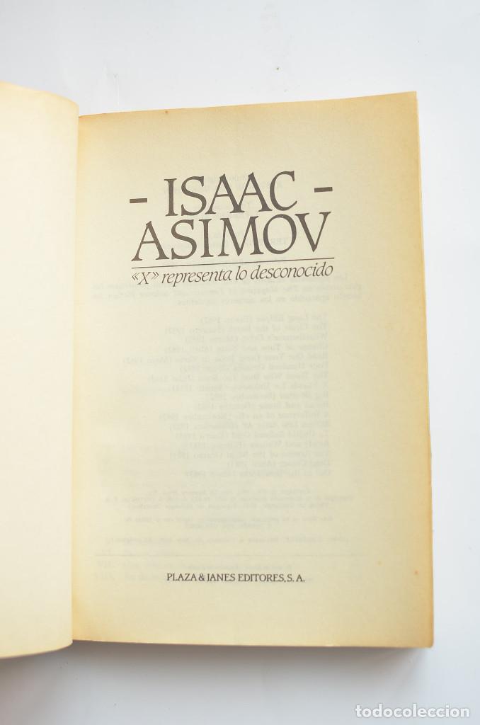 Libros: X representa lo desconocido - ASIMOV, Isaac - Foto 2