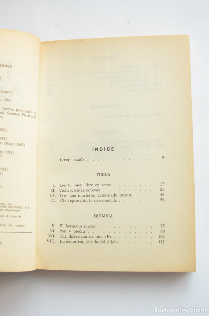 Libros: X representa lo desconocido - ASIMOV, Isaac - Foto 3