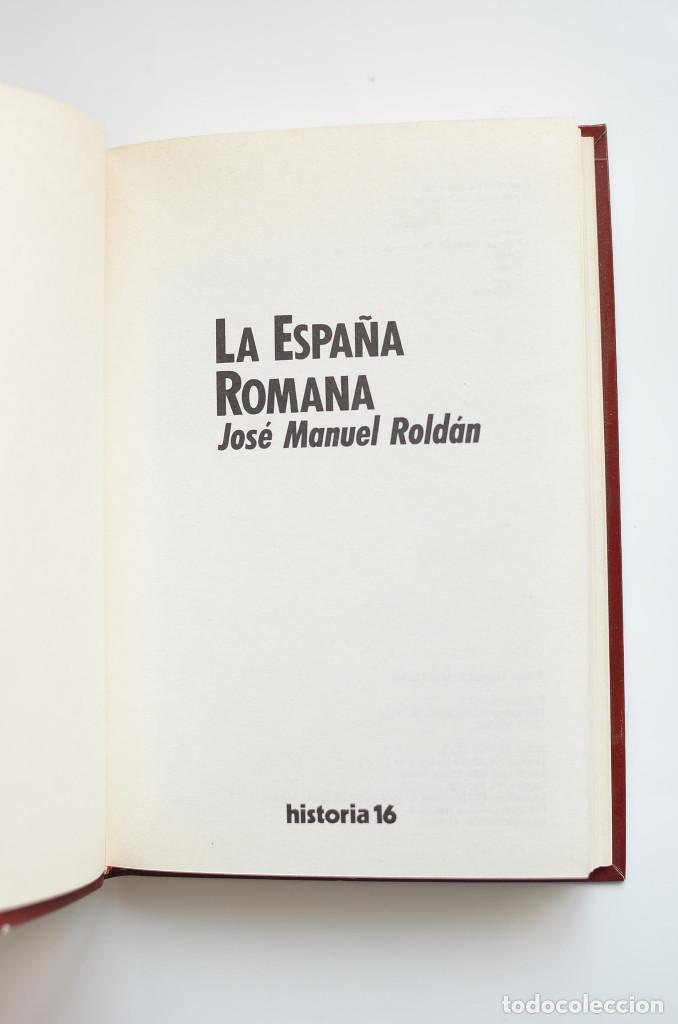 Libros: La Espa&ntilde;a romana - ROLD&Aacute;N HERVAS, Jos&eacute; Manuel - Foto 2