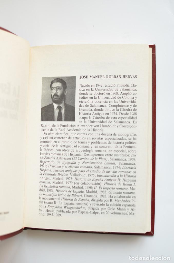 Libros: La Espa&ntilde;a romana - ROLD&Aacute;N HERVAS, Jos&eacute; Manuel - Foto 3