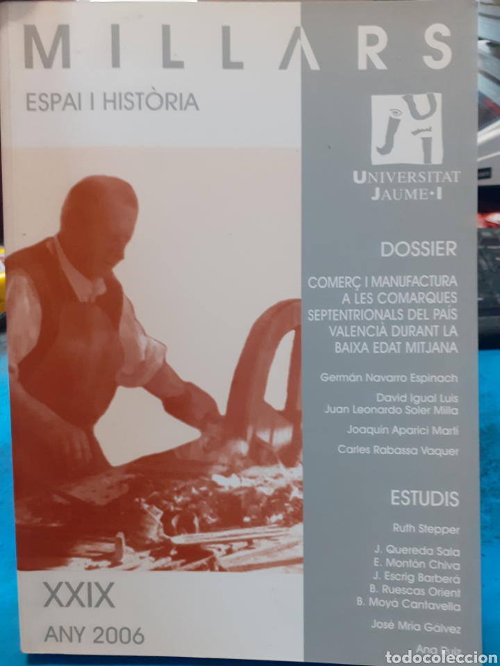 Livres: MILLARS ESPAI I HISTORIA N&ordm; XXIX