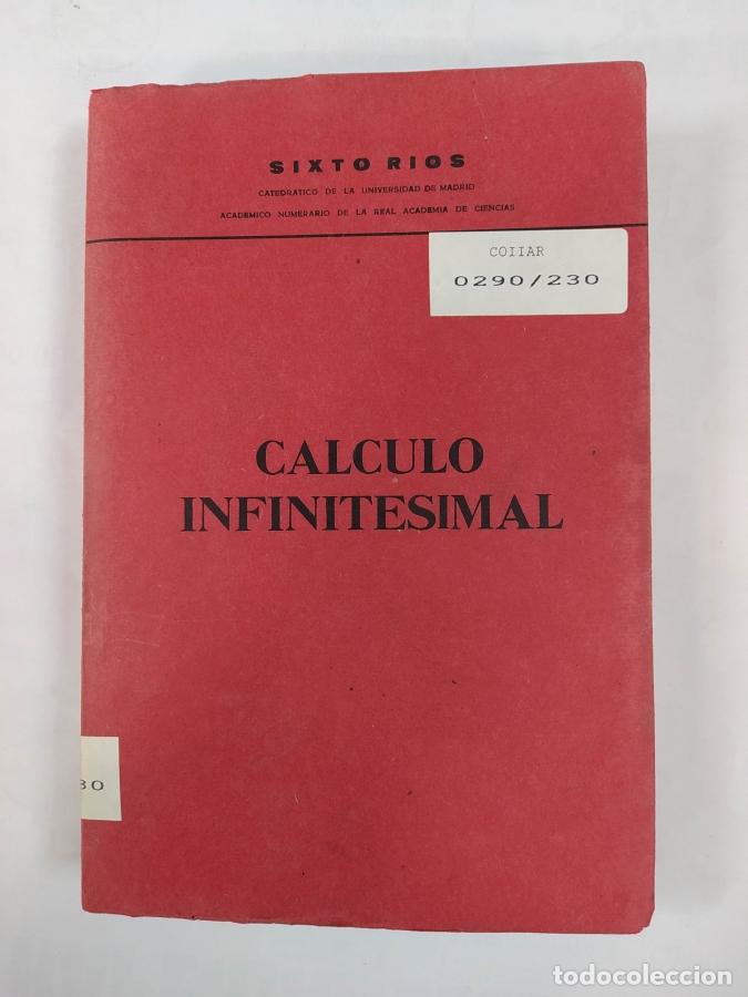Libros: C&Aacute;LCULO INFINITESIMAL. - SIXTO R&Iacute;OS. TDK557 - Foto 1