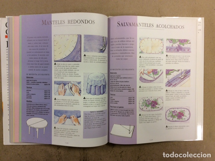 Libros: COJINES Y CORTINAS, TELAS Y COMPLEMENTOS. MYRA DAVDSON. LIBSA 1998 - Foto 8