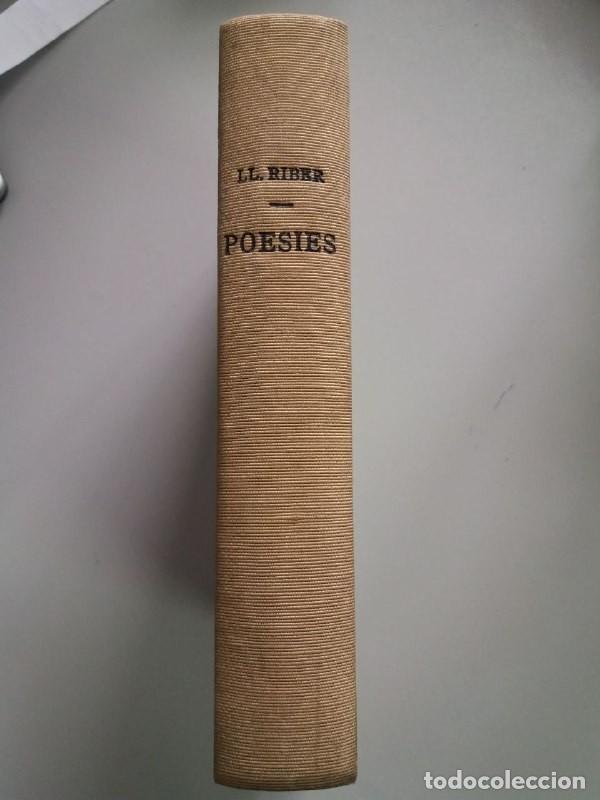 Libros: Poesies. A sol ixent. Les corones. A sol alt. - RIBER, Lloren&ccedil;: - Foto 2