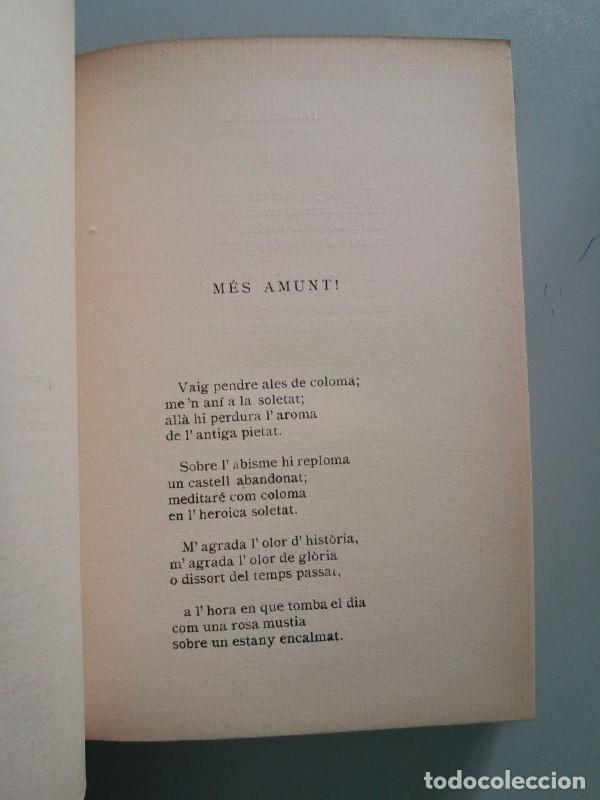 Libros: Poesies. A sol ixent. Les corones. A sol alt. - RIBER, Lloren&ccedil;: - Foto 4