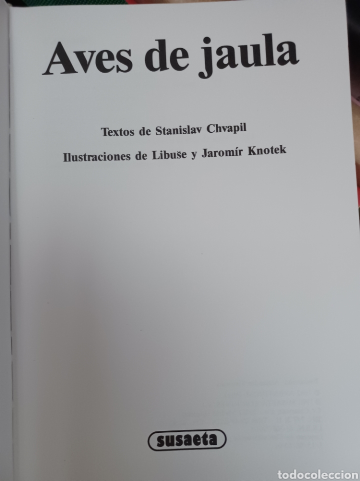 Libros: Barybook 211. Aves de jaula Susaeta - Foto 2