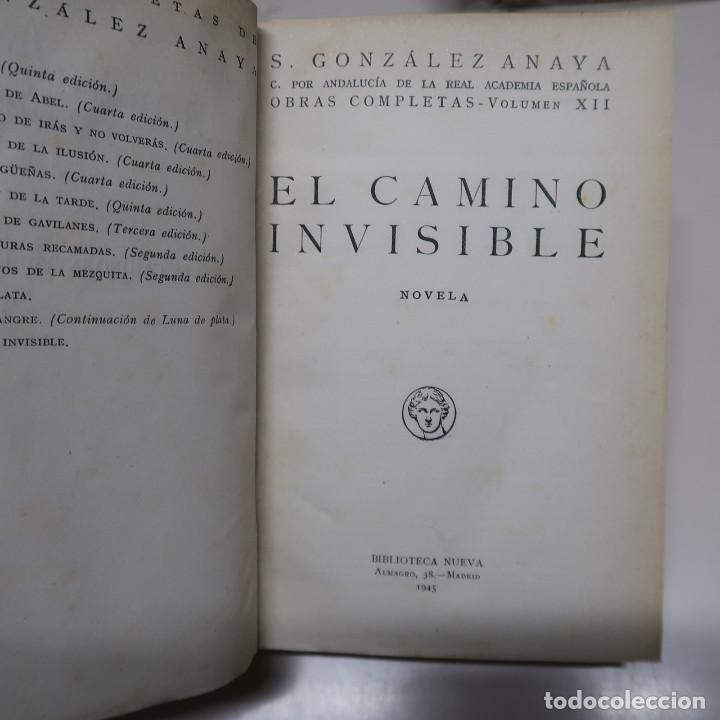 Libros: EL CAMINO INVISIBLE: NOVELA - GONZALEZ ANAYA, S. - Foto 4