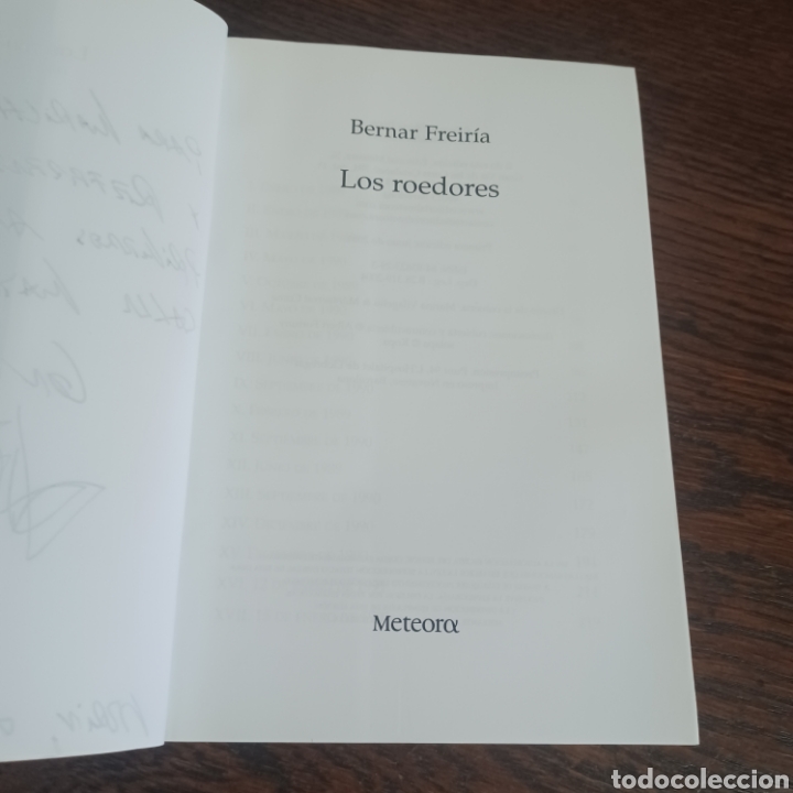 Libros: LOS ROEDORES - BERNAR FREIRIA - Foto 3