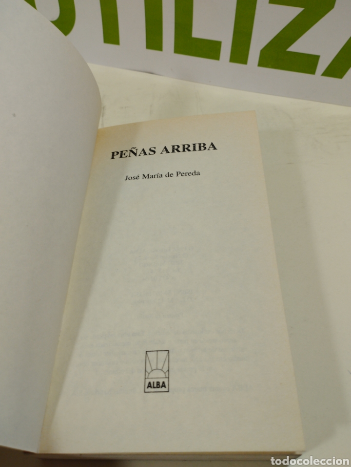 Libros: Pe&ntilde;as arriba. Jos&eacute; Mar&iacute;a Pereda. Alba - Foto 3